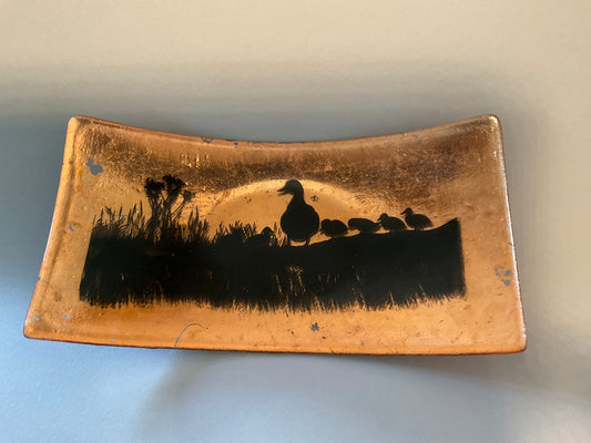 Duck Plate with Copper Backing