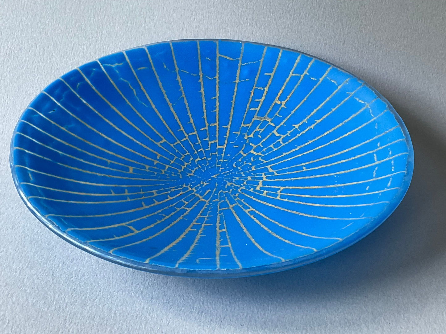 Egyptian Blue and Gold Bowl